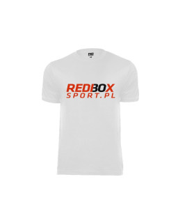 Koszulka bawełniana RED BOX 30 - biała