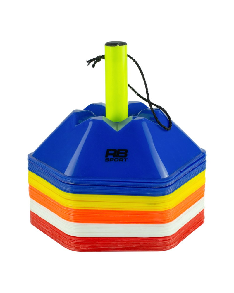 Stożki sześciokątne RBsport RB54185 - 50 szt