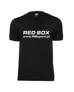 Koszulka bawełniana RED BOX - czarna