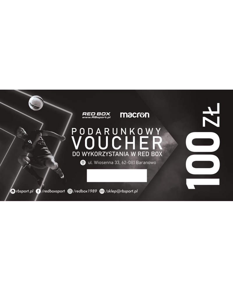 Voucher podarunkowy 100 PLN