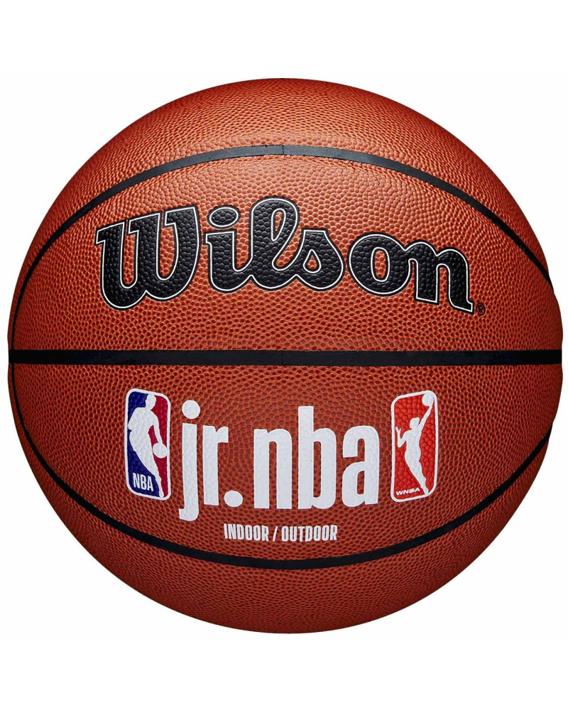 Piłka koszykowa Wilson JR NBA Logo Indoor Outdoor WZ2009801XB7