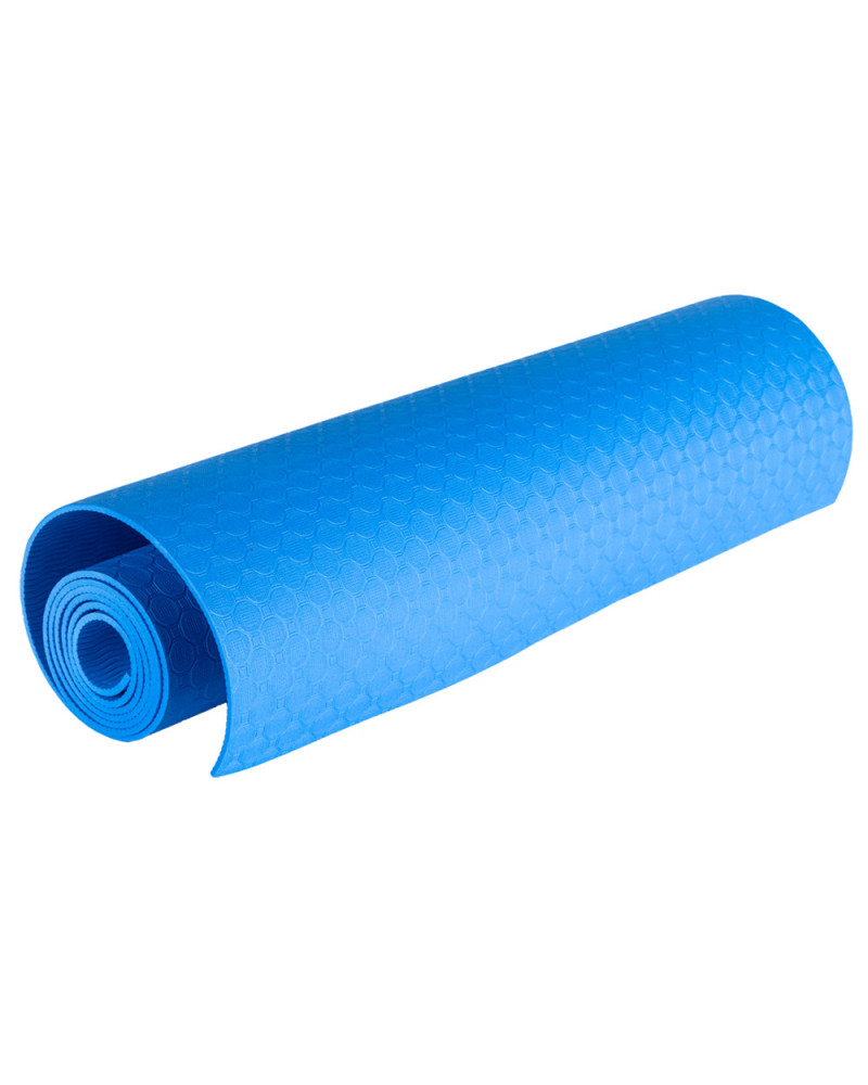 Mata do ćwiczeń RBSPORT RB50667 -  0,4 cm - niebieska