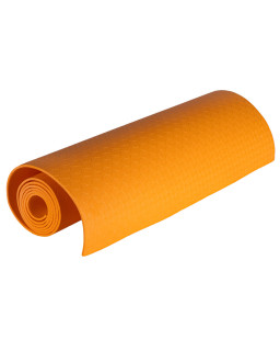 Mata do ćwiczeń RBSPORT RB50667 -  0,4 cm - pomarańczowa