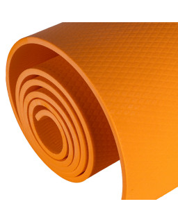 Mata do ćwiczeń RBSPORT RB50668 -  0,6 cm - pomarańczowa