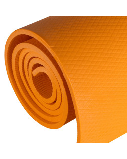 Mata do ćwiczeń RBSPORT RB50669 -  0,8 cm - pomarańczowa