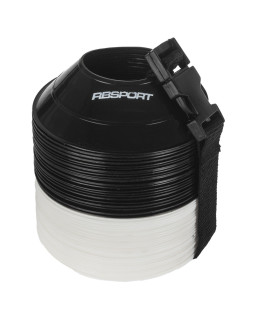 Mini stożki treningowe RBSPORT RB54148WBLK - 60 szt