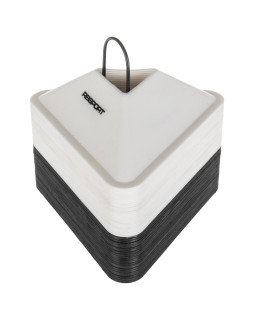 Stożki treningowe trójkątne RBSPORT RB54150WBLK - 50 szt