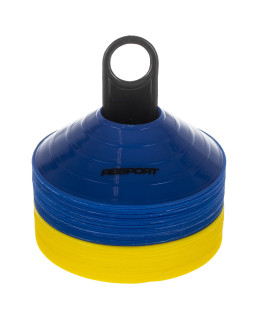 Stożki treningowe RBSPORT RB54152YB - 40 szt