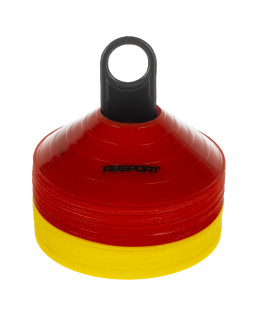 Stożki treningowe RBSPORT RB54151YR - 50 szt
