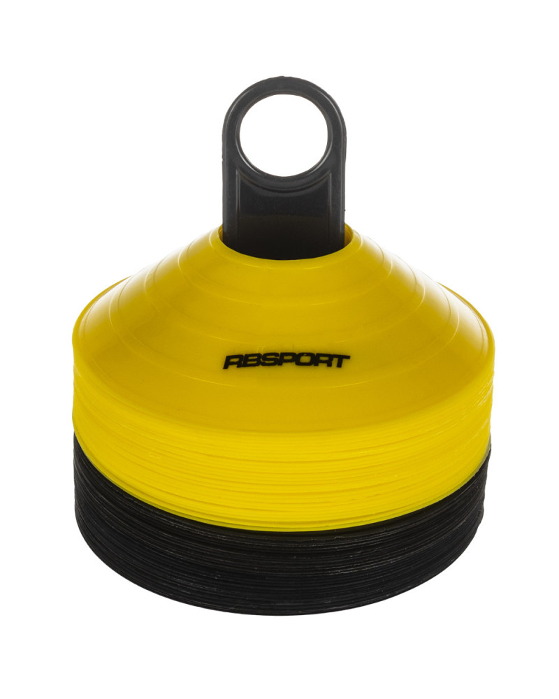 Stożki treningowe RBSPORT RB54151YBLK - 50 szt