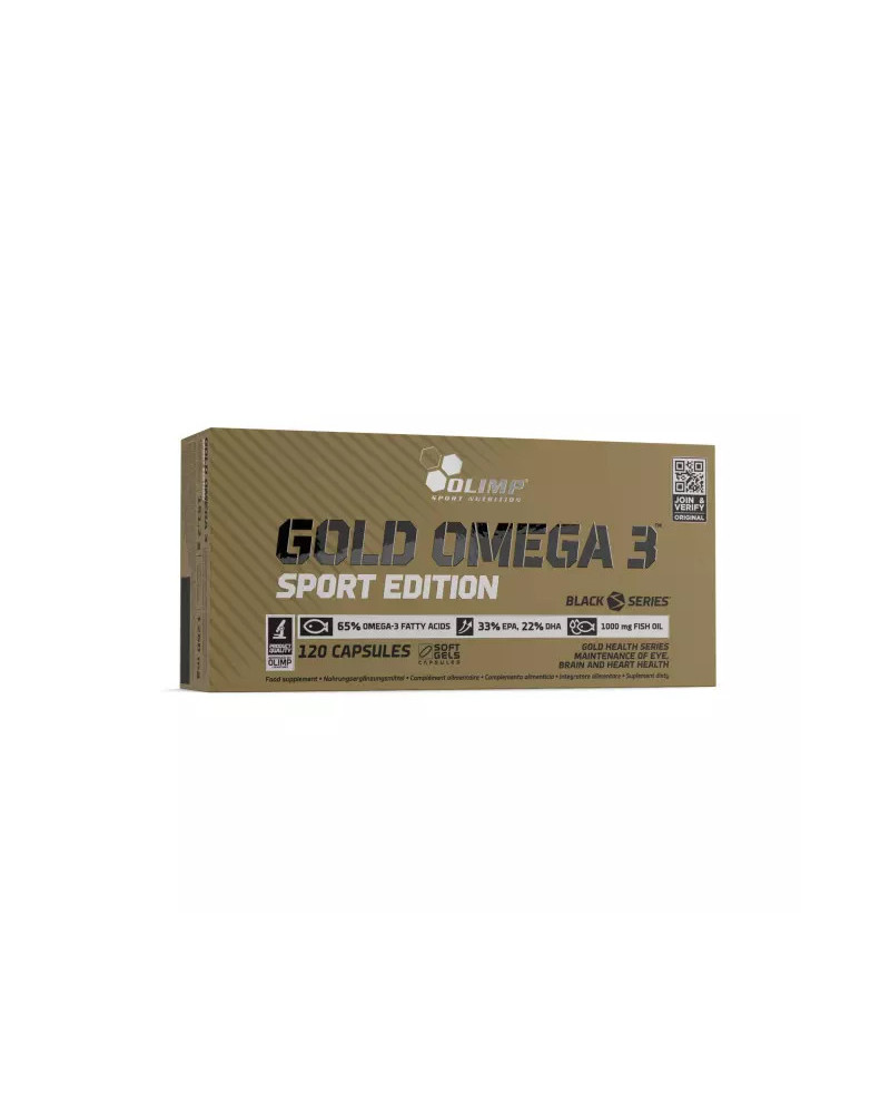 Olimp Gold Omega 3™ Sport Edition - 120 Kapsułek