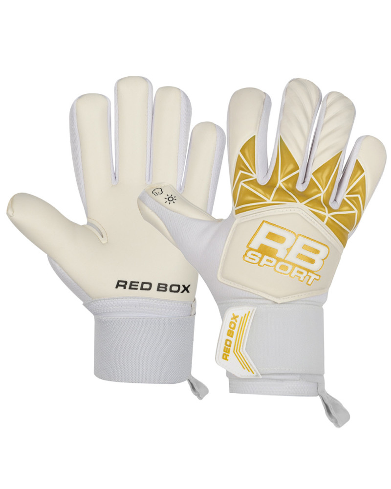 Rękawice bramkarskie RED BOX - Gold Aqua Training