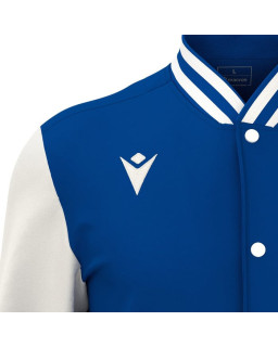 Bluza Macron Fiddle niebieska - styl college, ciepła i wygodna