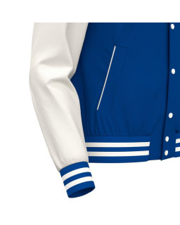 Bluza Macron Fiddle niebieska - styl college, ciepła i wygodna