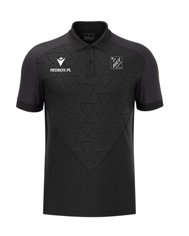 Koszulka polo Ruch Radzionków czarna