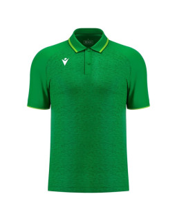 Macron Aulos Polo - zielona koszulka polo sportowa | RED BOX