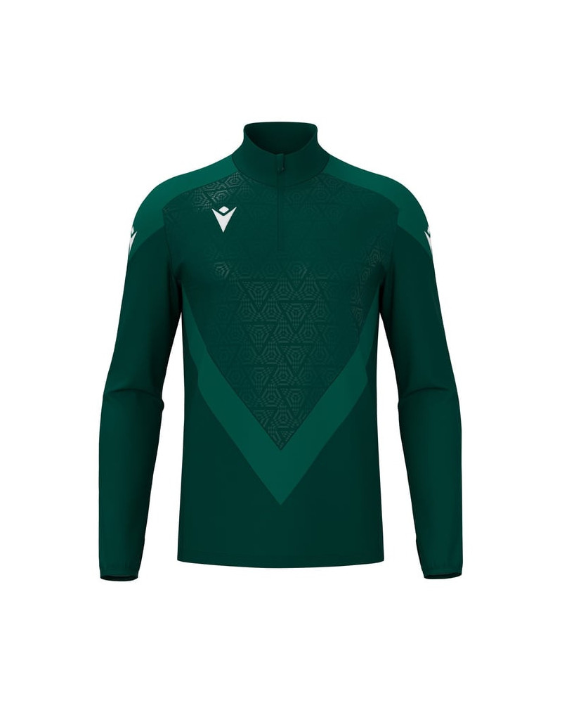 Bluza Macron Yaruga 1/4 Zip butelkowa zieleń | Bluza treningowa
