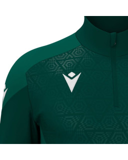 Bluza Macron Yaruga 1/4 Zip butelkowa zieleń | Bluza treningowa