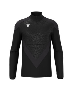 Czarna bluza Macron Yaruga 1/4 Zip| Bluza treningowa