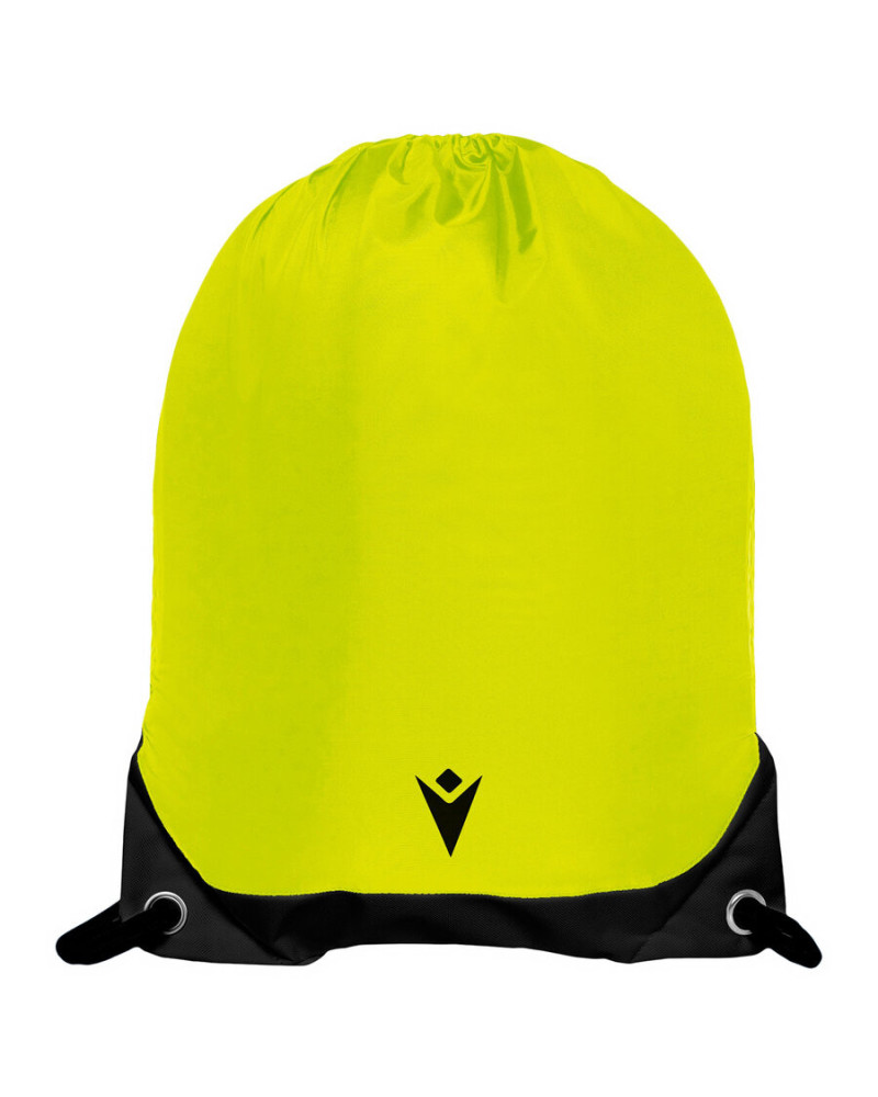 Worek sportowy Macron Campus żółty | Lekki gym sack 38x50 cm