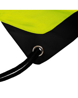 Worek sportowy Macron Campus żółty | Lekki gym sack 38x50 cm