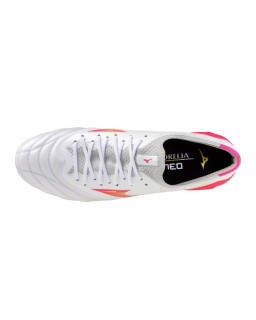 Białe Mizuno Morelia Neo IV β Elite – K-Leather | RED BOX