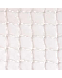 Siatka do bramki 7,32 x 2,44 x 0,8 x 1,5 biała PE 4mm oczko 10x10 cm