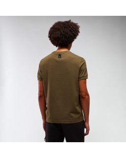 Zielona koszulka Macron ATH Icon Everchill – slim fit | REDBOX.pl