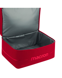 Plecak Macron Crew - M czerwony | plecak sportowy z komorą na buty